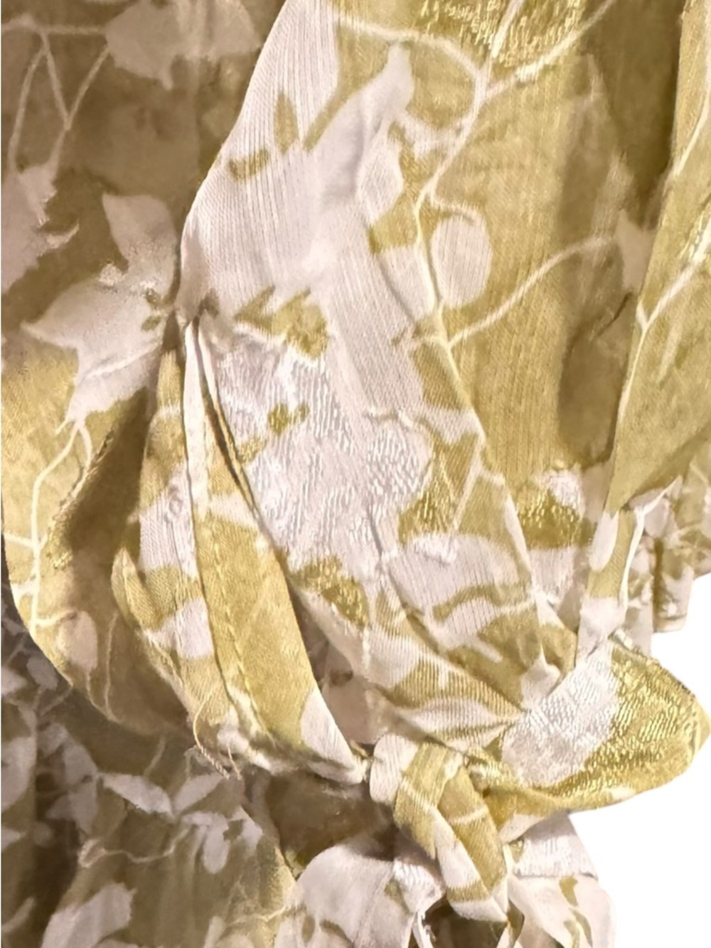 Saints & Secrets Floral Atlanta Mini Dress Size Small Romantic Puff Sleeve - Picture 4 of 7